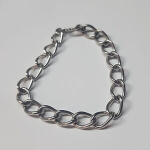 Elegant Silver Chain Bracelet